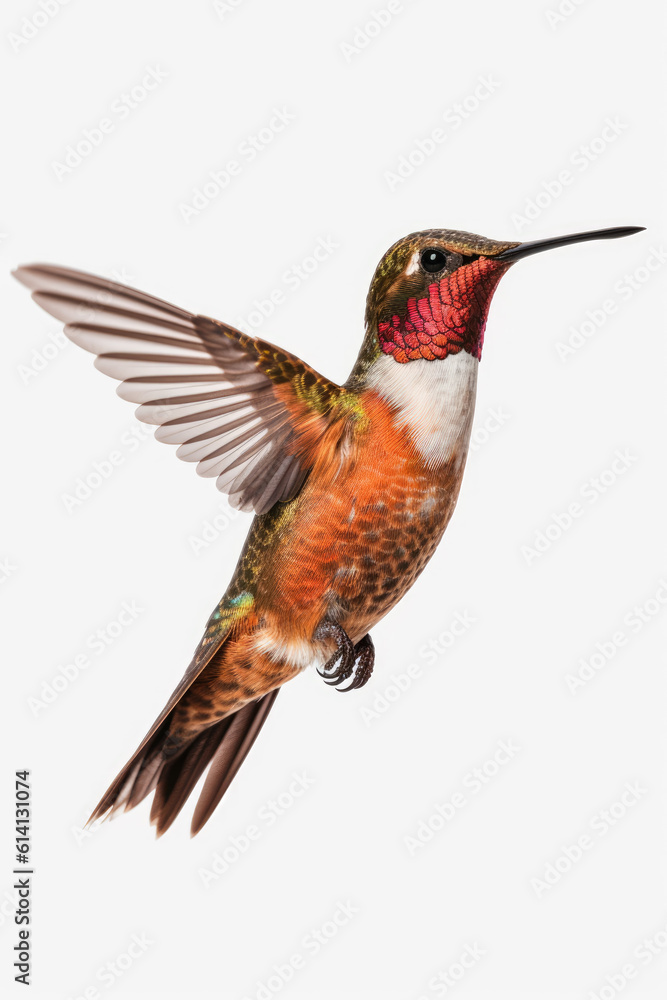 Fototapeta premium Flying Hummingbird