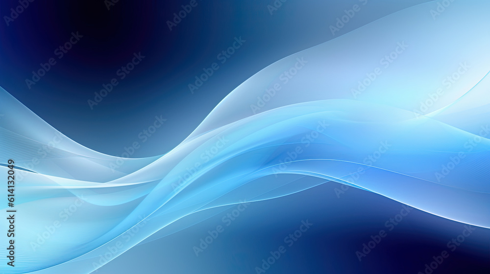 Fototapeta premium Abstract design blue technology illustration for background or wallpaper