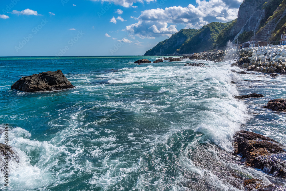 南茅部の青い海 南茅部の青い海