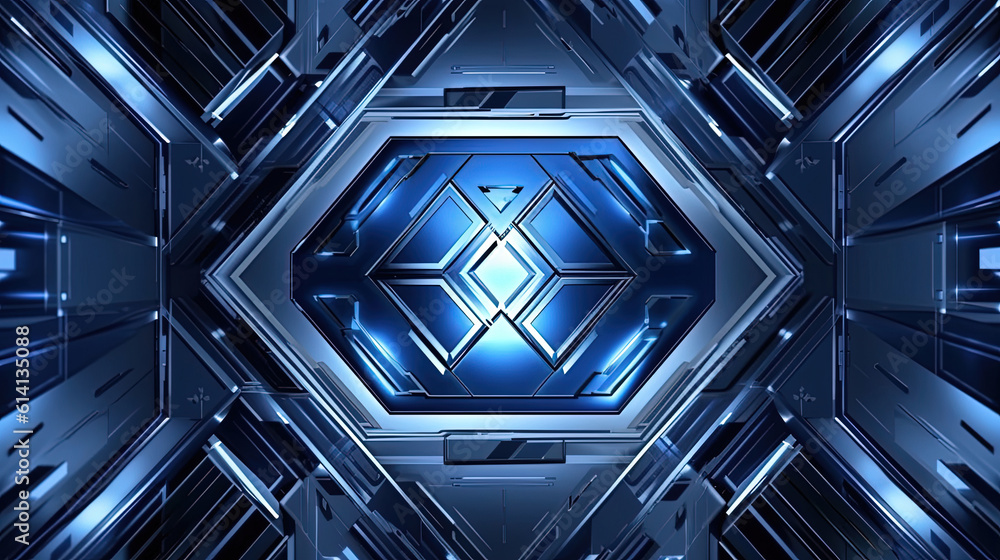 Obraz premium Abstract technology illustration for background or wallpaper