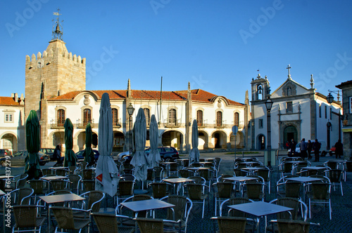Town Hall in Caminha, Portugal
