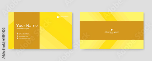 colorful business card