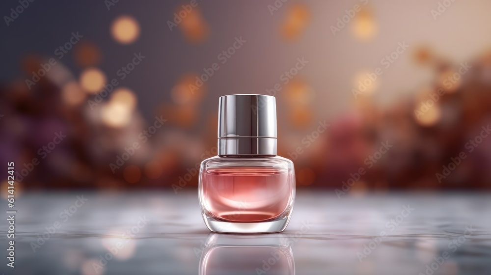 Blank Labeled Mockup of Cosmetic Product Blank Labeled Mockup of Cosmetic Product