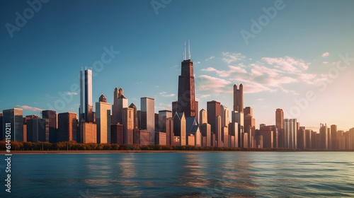 Immerse yourself in the dynamic charm of chicago's skyline