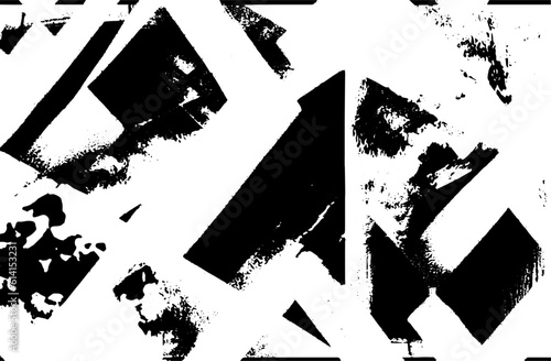 Background black and white grunge texture