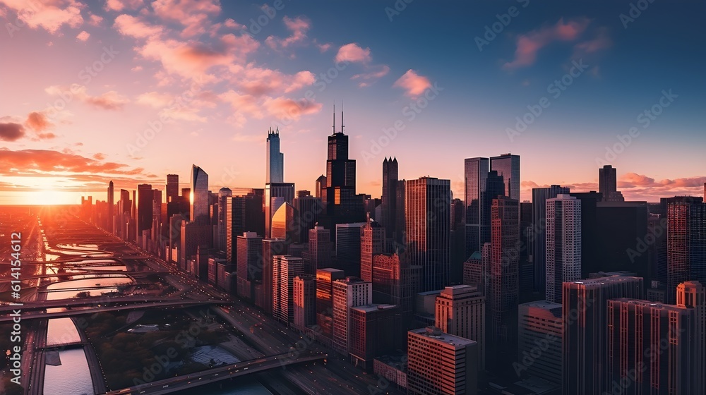 Discover the serenity of chicago's skyline in photos