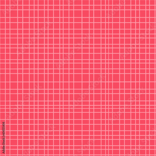 Pink check pattern background vector