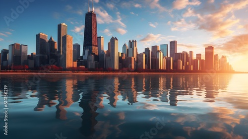 Elevate your décor with stunning chicago cityscape photos