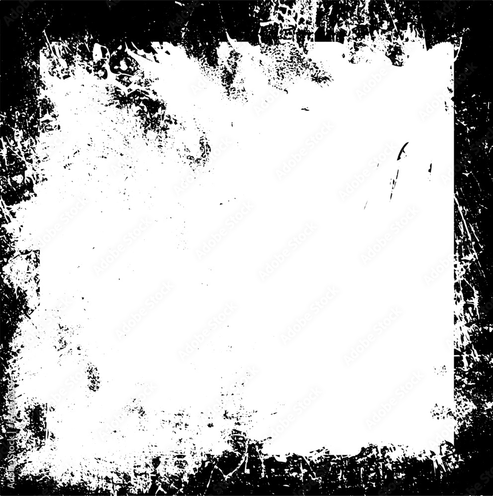 Grunge black and white texture. Vector monochrome background. The screensaver is scratched and cracked. Old worn surface Grunge black and white texture. Vector monochrome background. The screensaver is scratched and cracked. Old worn surface