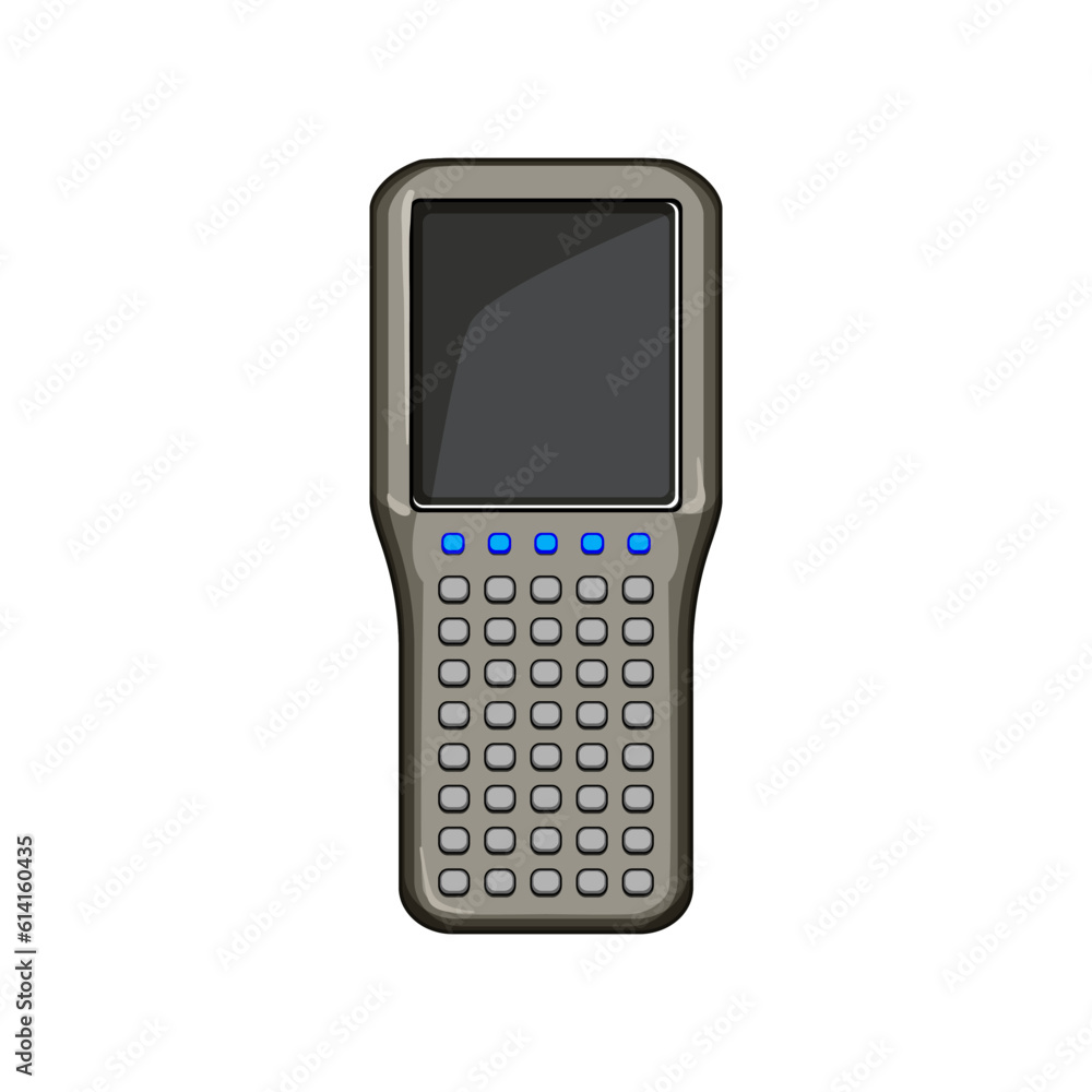 business pos terminal cartoon. money payment, card device business pos terminal sign. isolated symbol vector illustration business pos terminal cartoon. money payment, card device business pos terminal sign. isolated symbol vector illustration