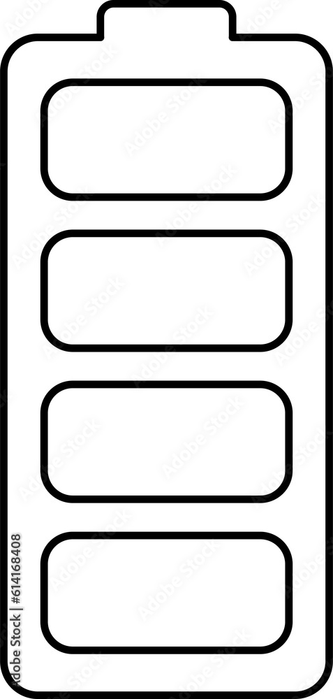 charging battery symbol icon outline charging battery symbol icon outline