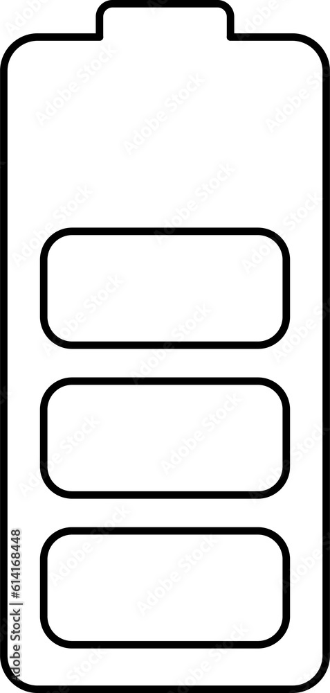 charging battery symbol icon outline charging battery symbol icon outline
