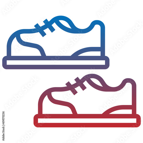 shoes line icon,linear,outline,graphic,illustration