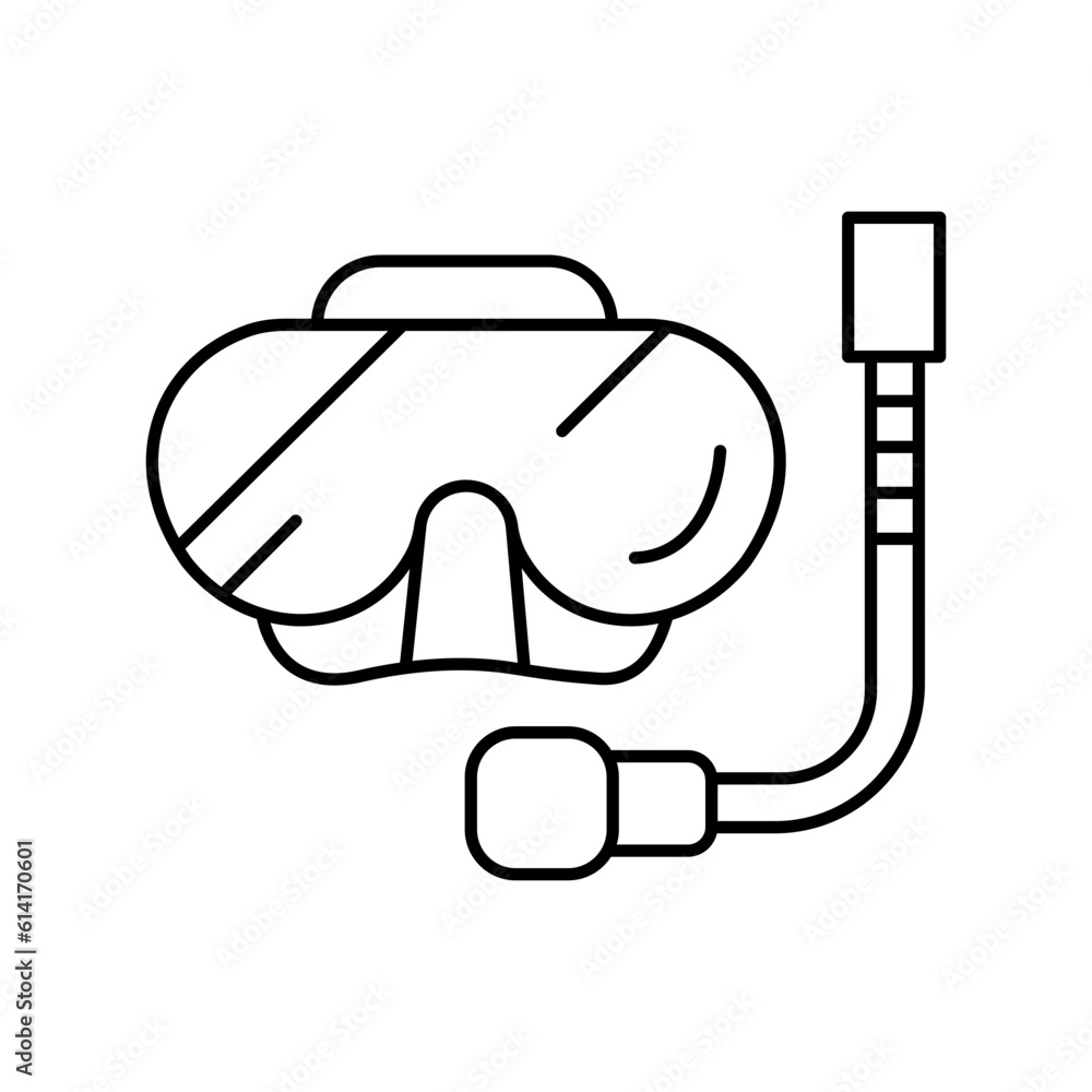 Scuba mask Outline Vector Icon that can easily edit or modify
Scuba mask Outline Vector Icon that can easily edit or modify