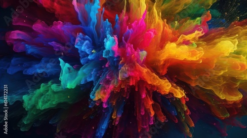 abstract colorful background HD 8K wallpaper Stock Photographic Image