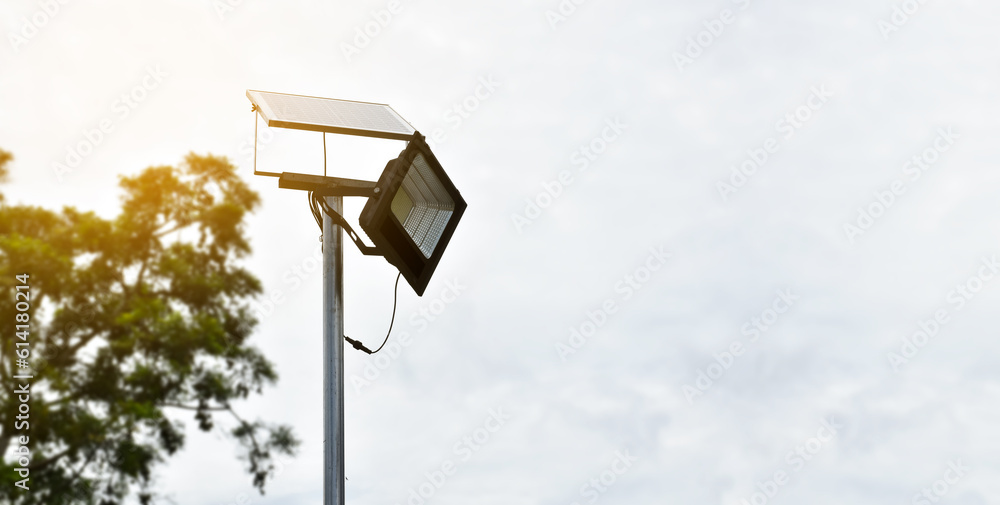 Photovoltaic panel, new technology for store and use the power from the nature with human life, sustainable energy and environmental friend concept. Photovoltaic panel, new technology for store and use the power from the nature with human life, sustainable energy and environmental friend concept.