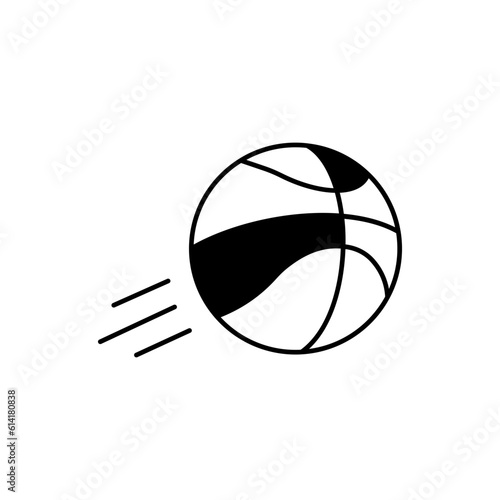 Field ball Glyph Vector Icon that can easily edit or modify

