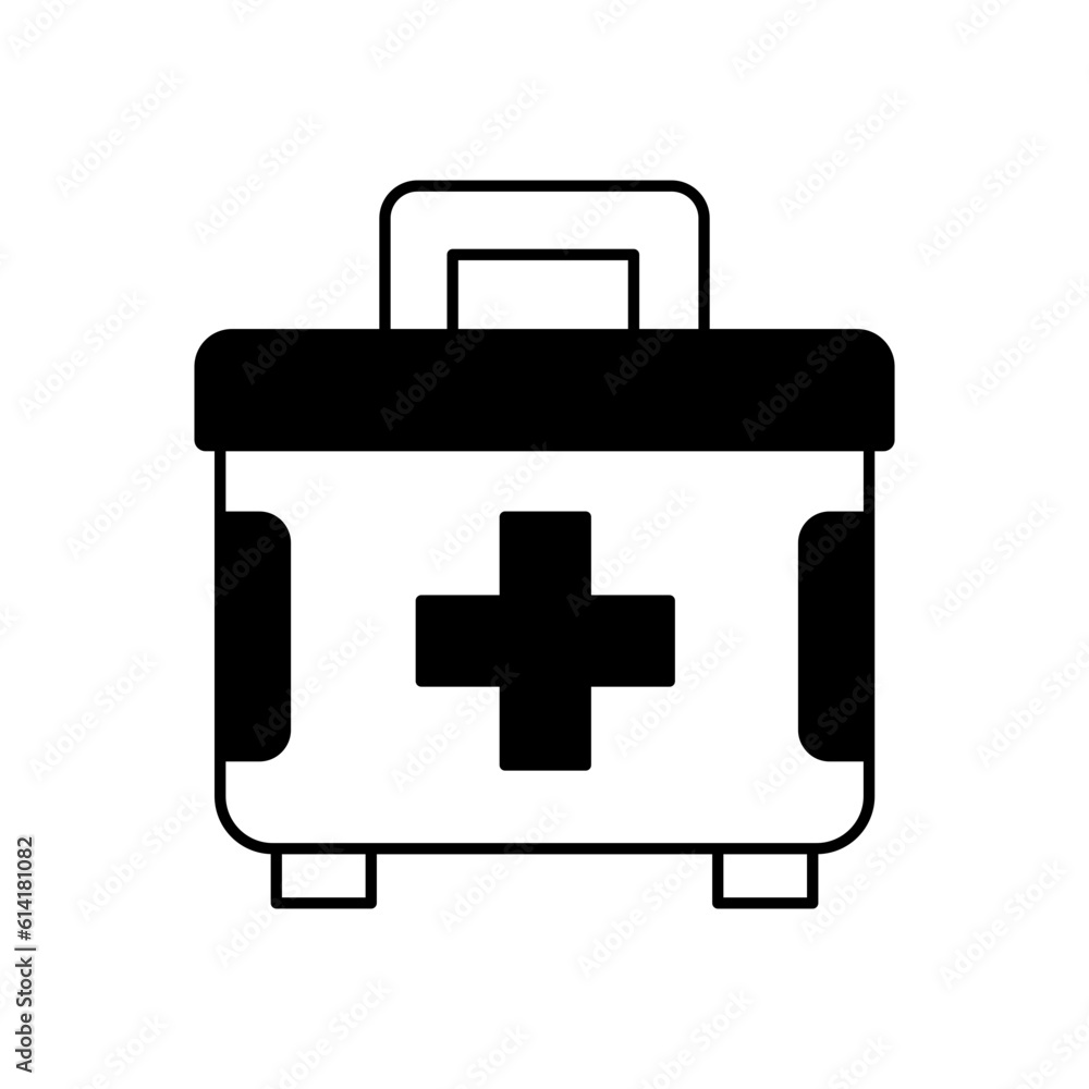 Medical kit Glyph Vector Icon that can easily edit or modify
Medical kit Glyph Vector Icon that can easily edit or modify
