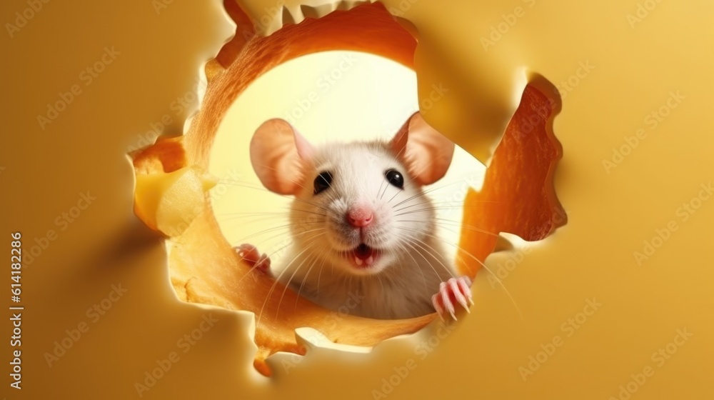 mouse and cheese