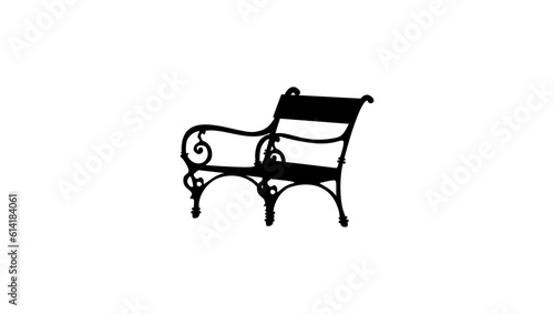 Park Bench silhouette