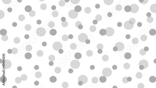 Fototapeta Naklejka Na Ścianę i Meble -  Grey dots on white background