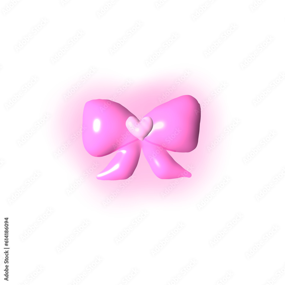 pink ribbon bow pink ribbon bow