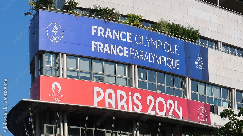 Billetterie Paralympique : Réservez Votre Siège Pour L'Événement Foto Stock Jeux olympiques (JO), France olympique / France paralympique