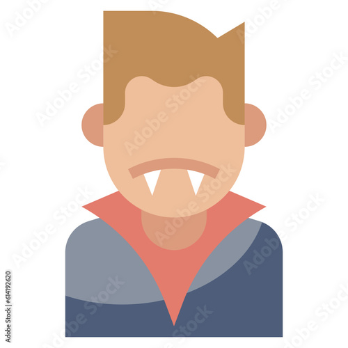 dracula line icon,linear,outline,graphic,illustration