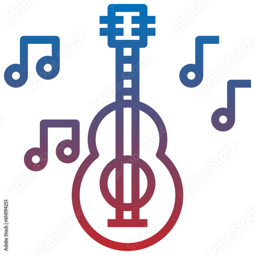 guitar line icon,linear,outline,graphic,illustration