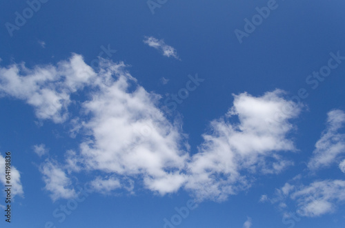 white cloud on blue sky clear background