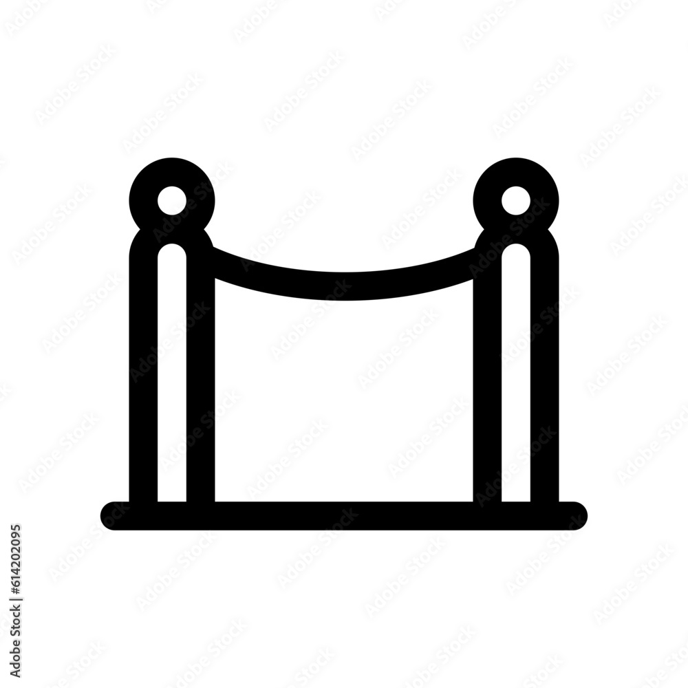 Editable barrier, baricade vector icon. Movie, cinema, entertainment. Part of a big icon set family. Perfect for web and app interfaces, presentations, infographics, etc Editable barrier, baricade vector icon. Movie, cinema, entertainment. Part of a big icon set family. Perfect for web and app interfaces, presentations, infographics, etc
