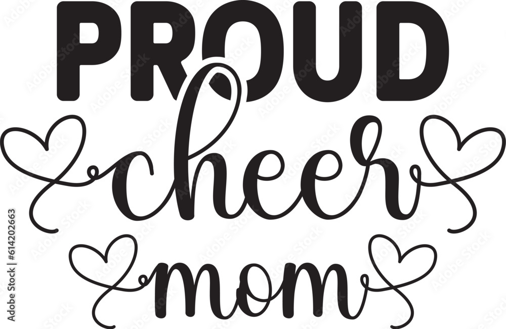 Proud Cheer Mom