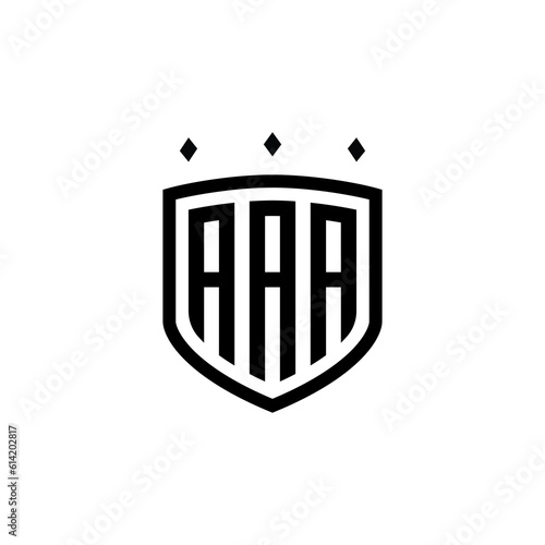AA Monogram Logo Design Idea