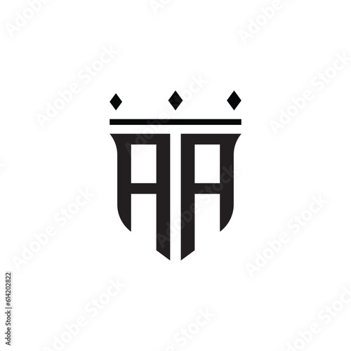 AA Monogram Logo Design Idea