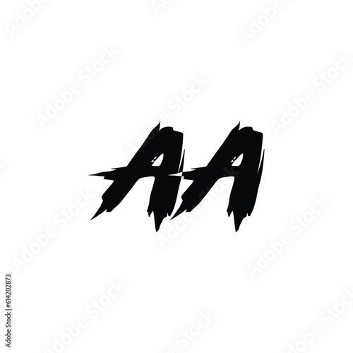 AA Monogram Logo Design Idea