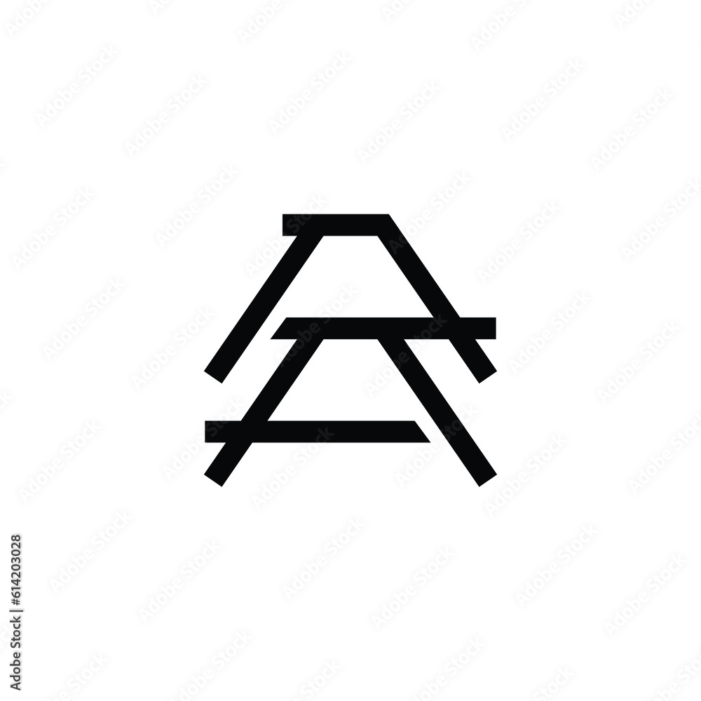 AA Monogram Logo Design Idea AA Monogram Logo Design Idea