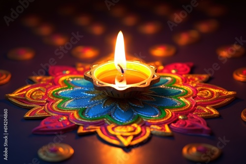 Happy Diwali. Happy Diwali Concept. Happy Diwali Background. Happy Diwali Theme. Generative Ai
