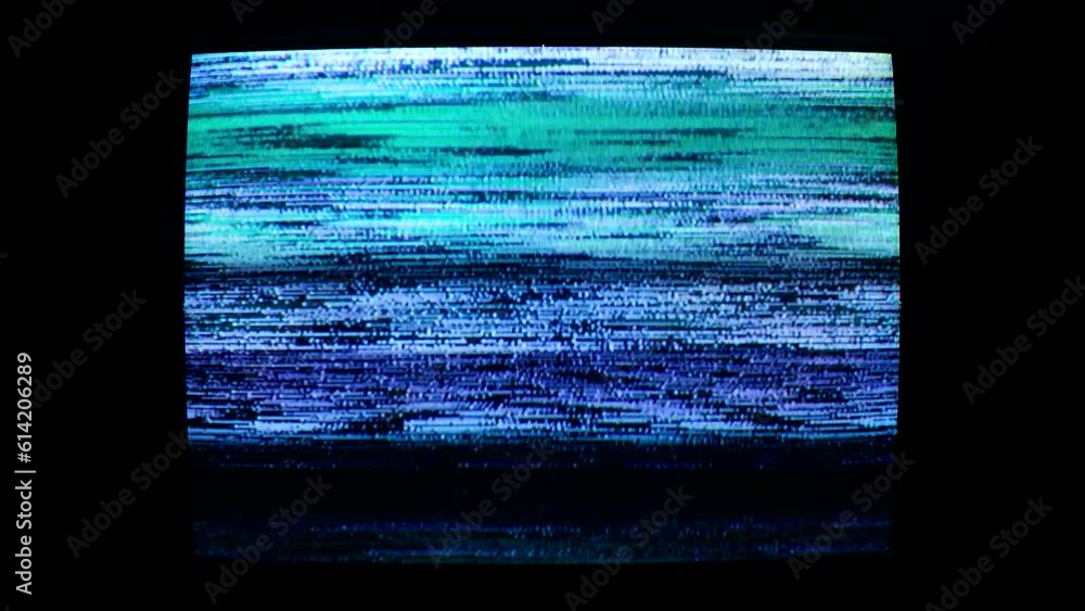 Defects and interference of the video signal. The effects of noise and