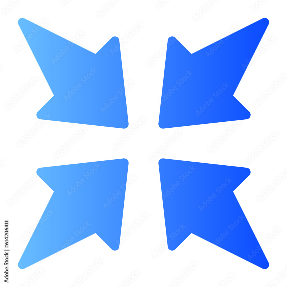 compress gradient icon compress gradient icon