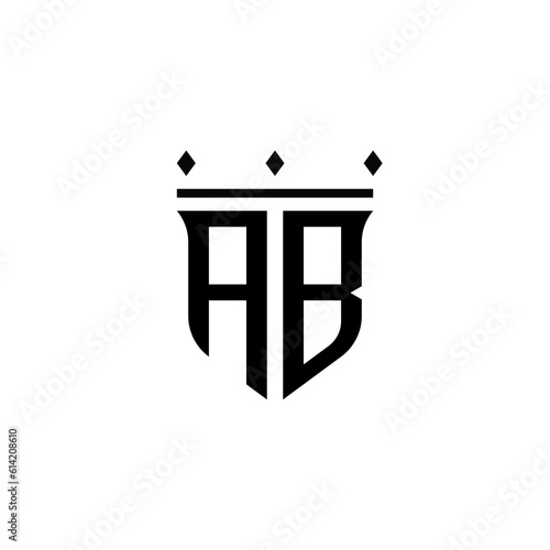 Wallpaper Mural AB Monogram Logo Design Idea  Torontodigital.ca