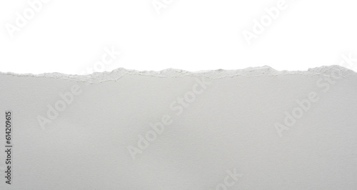 Papel rasgado blanco sobre fondo blanco, recurso gráfico photo