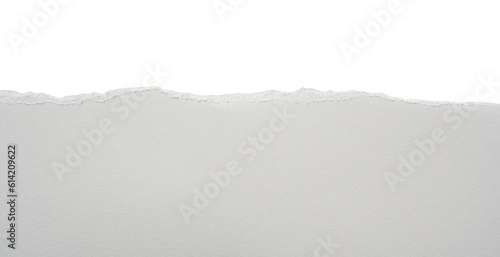 Papel rasgado blanco sobre fondo blanco, recurso gráfico