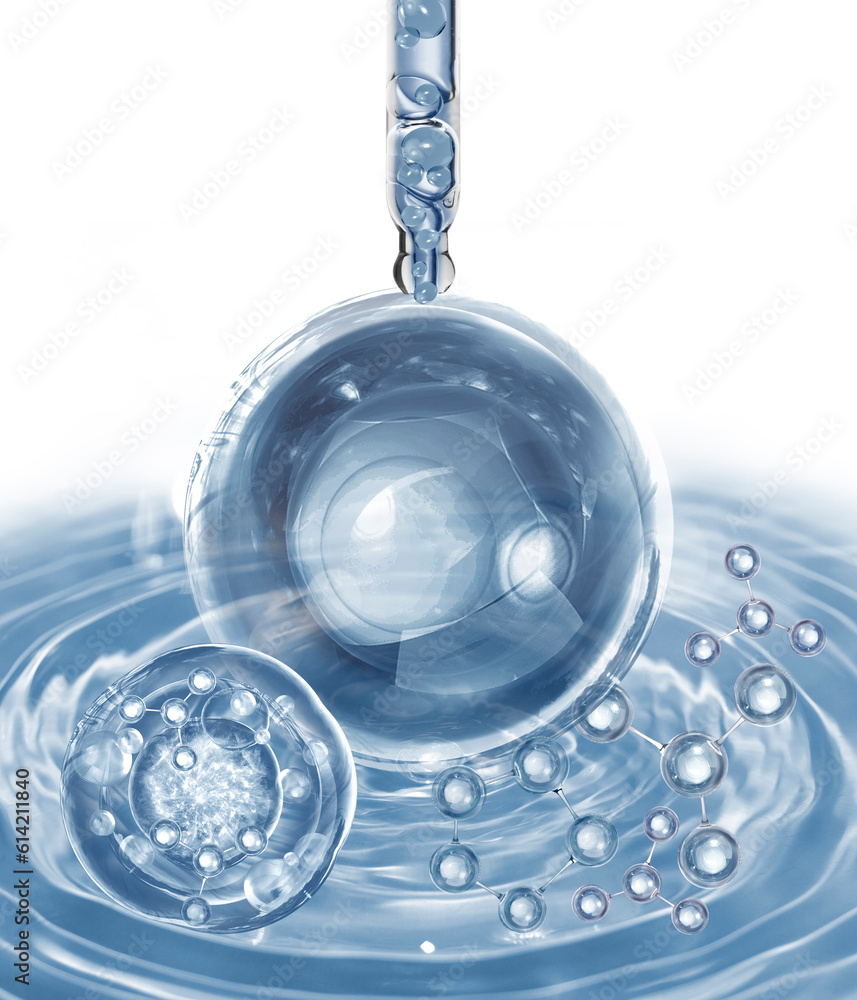 bubble serum and molecule bubble serum and molecule