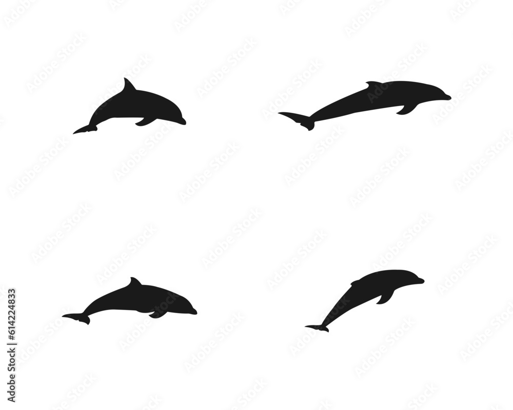 Dolphins line shape silhouette icon . Animals set vector illustration. Sea life symbols . Dolphin aquatic mammal vector icon for animal apps and websites . Vector silhouette on a white background . Dolphins line shape silhouette icon . Animals set vector illustration. Sea life symbols . Dolphin aquatic mammal vector icon for animal apps and websites . Vector silhouette on a white background .