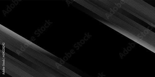 Black abstract geometric background. Modern shape concept.