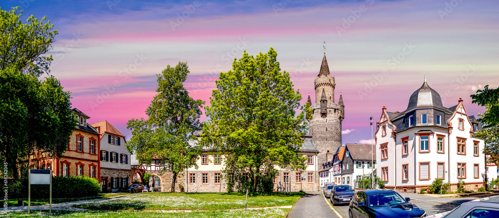 Naklejka premium Altstadt, Fritzlar, Deutschland 