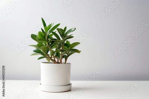 Isolated Potted Houseplant - Indoor Nature and Greenery Concept © Ben