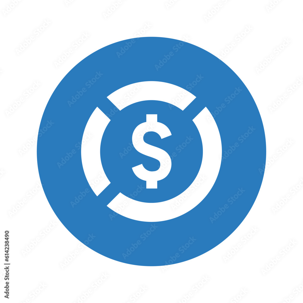 Market Share icon. Market Share icon.