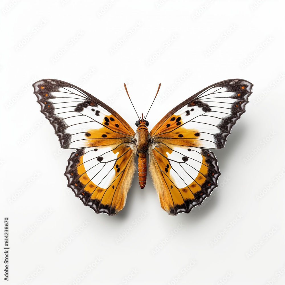 Fototapeta premium butterfly isolated on white