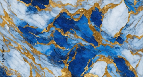luxury marble and blue sapphire abstract background